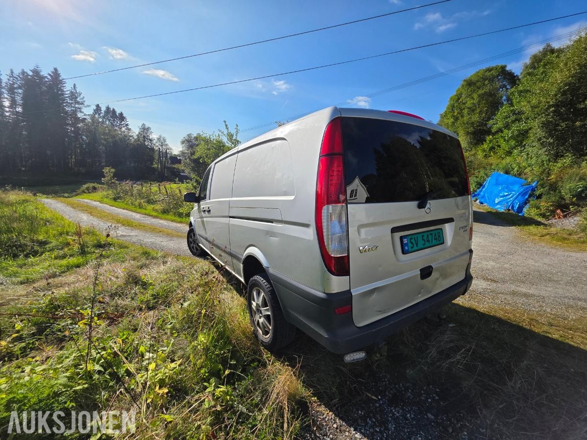 2014 Mercedes-Benz Vito 2.1 Diesel 136HK 4MATIC Automat, Hengerfeste