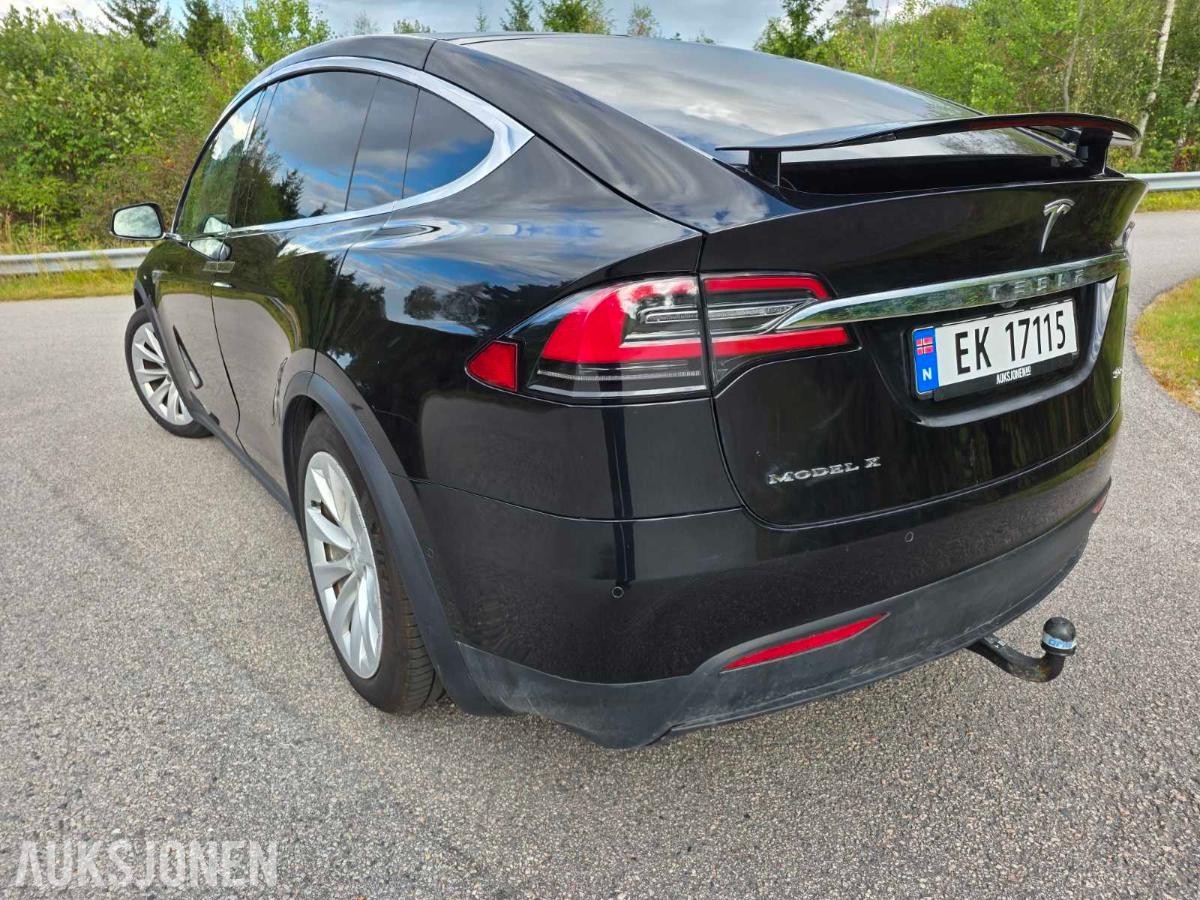 2016 Tesla Model X 90D 6-seter Panorama soltak, Hengerfeste, Ryggekamera