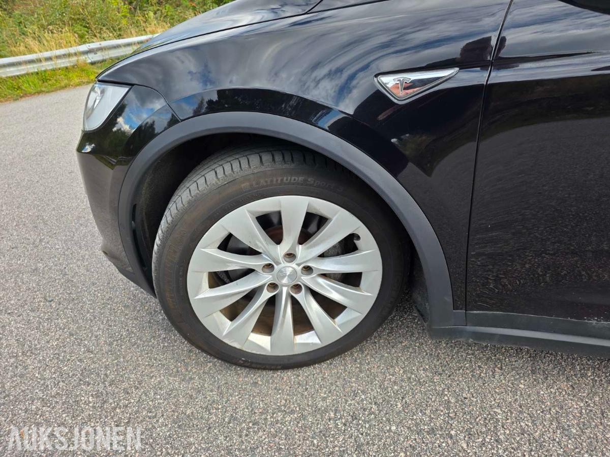 2016 Tesla Model X 90D 6-seter Panorama soltak, Hengerfeste, Ryggekamera