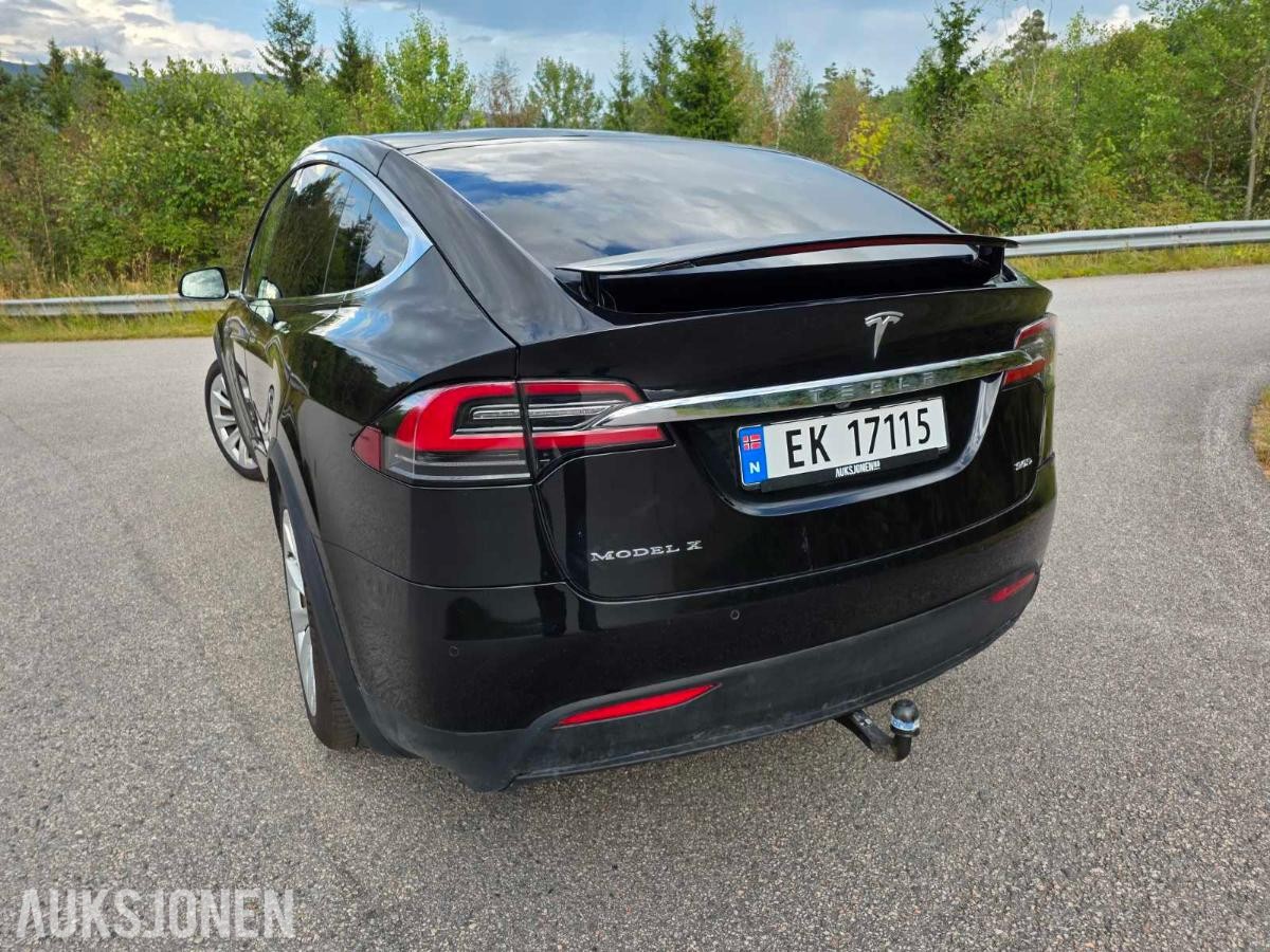 2016 Tesla Model X 90D 6-seter Panorama soltak, Hengerfeste, Ryggekamera
