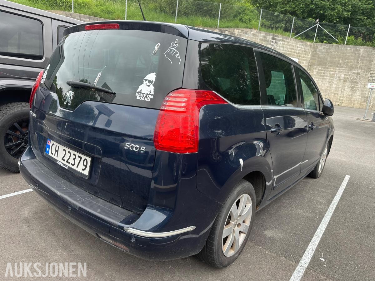 2010 Peugeot 5008 1.6 Diesel, 7 seter, Automat, Cruisekontroll, Glasstak