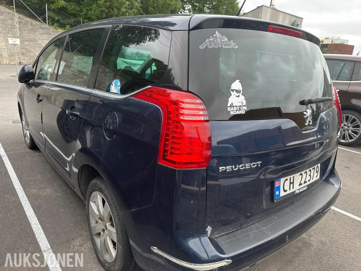 2010 Peugeot 5008 1.6 Diesel, 7 seter, Automat, Cruisekontroll, Glasstak