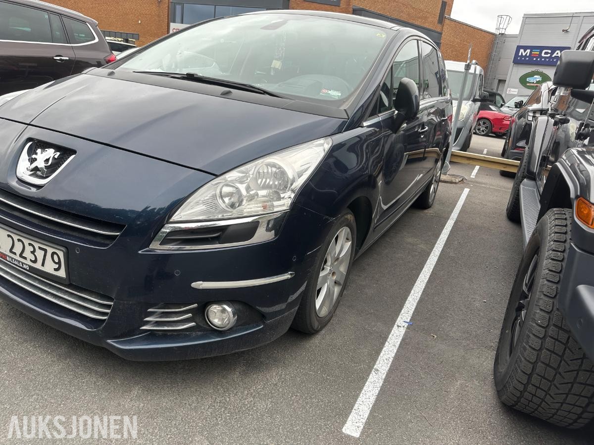 2010 Peugeot 5008 1.6 Diesel, 7 seter, Automat, Cruisekontroll, Glasstak