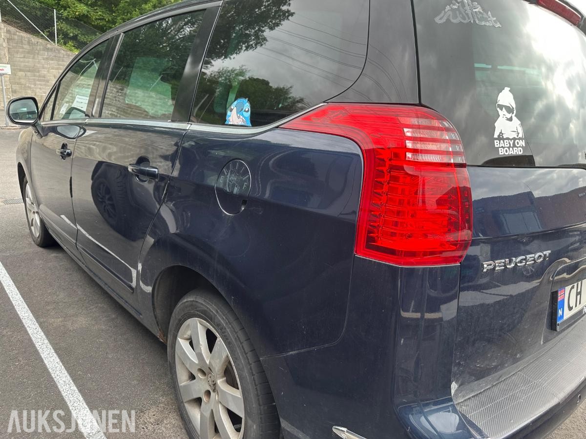 2010 Peugeot 5008 1.6 Diesel, 7 seter, Automat, Cruisekontroll, Glasstak