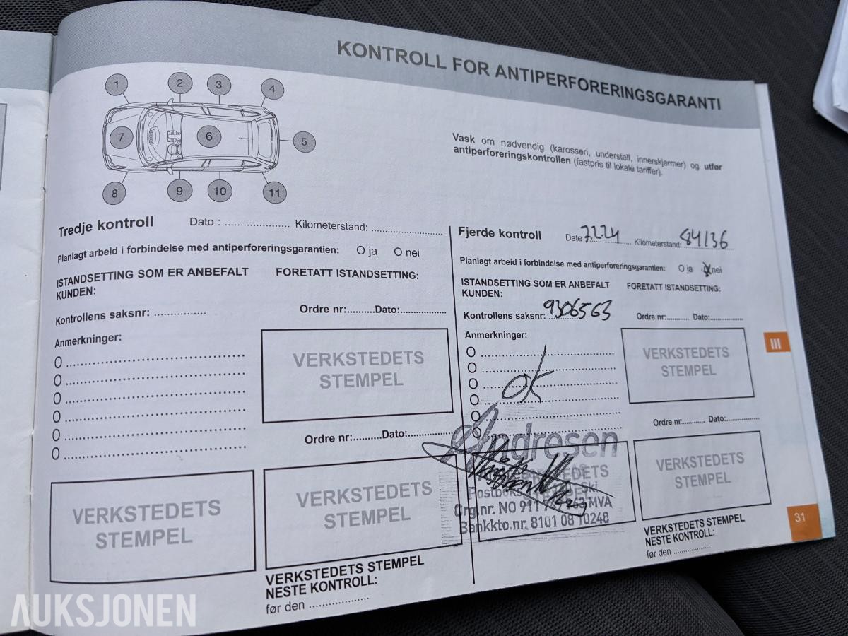 2016 Peugeot Partner L2, AUTOMAT, 109642km, EU 03/2028