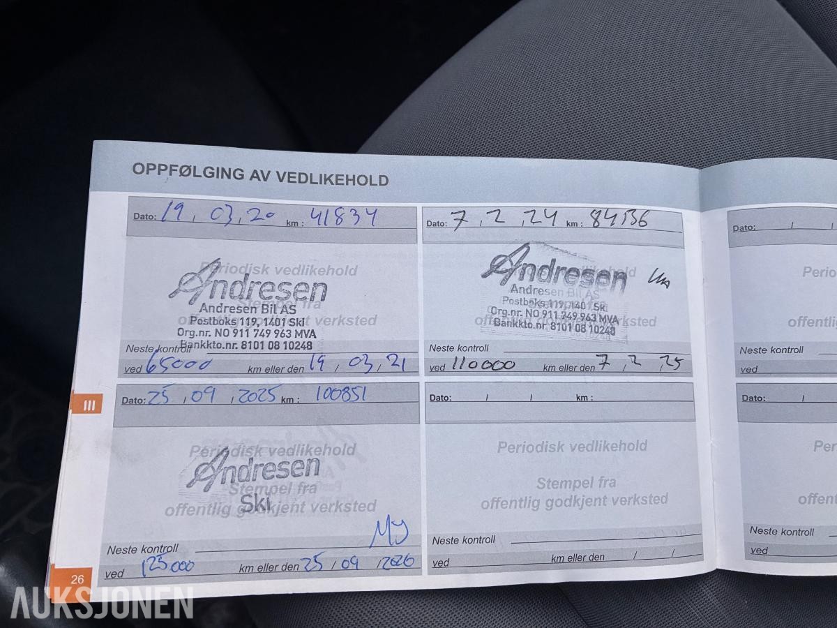 2016 Peugeot Partner L2, AUTOMAT, 109642km, EU 03/2028