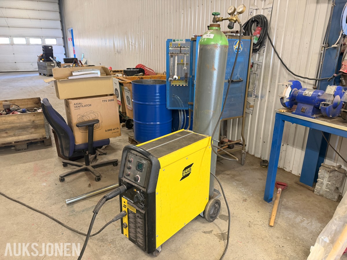 ESAB ORIGO MIG C340 PRO 4WD SVEISEAPPARAT – 340 A – MIG