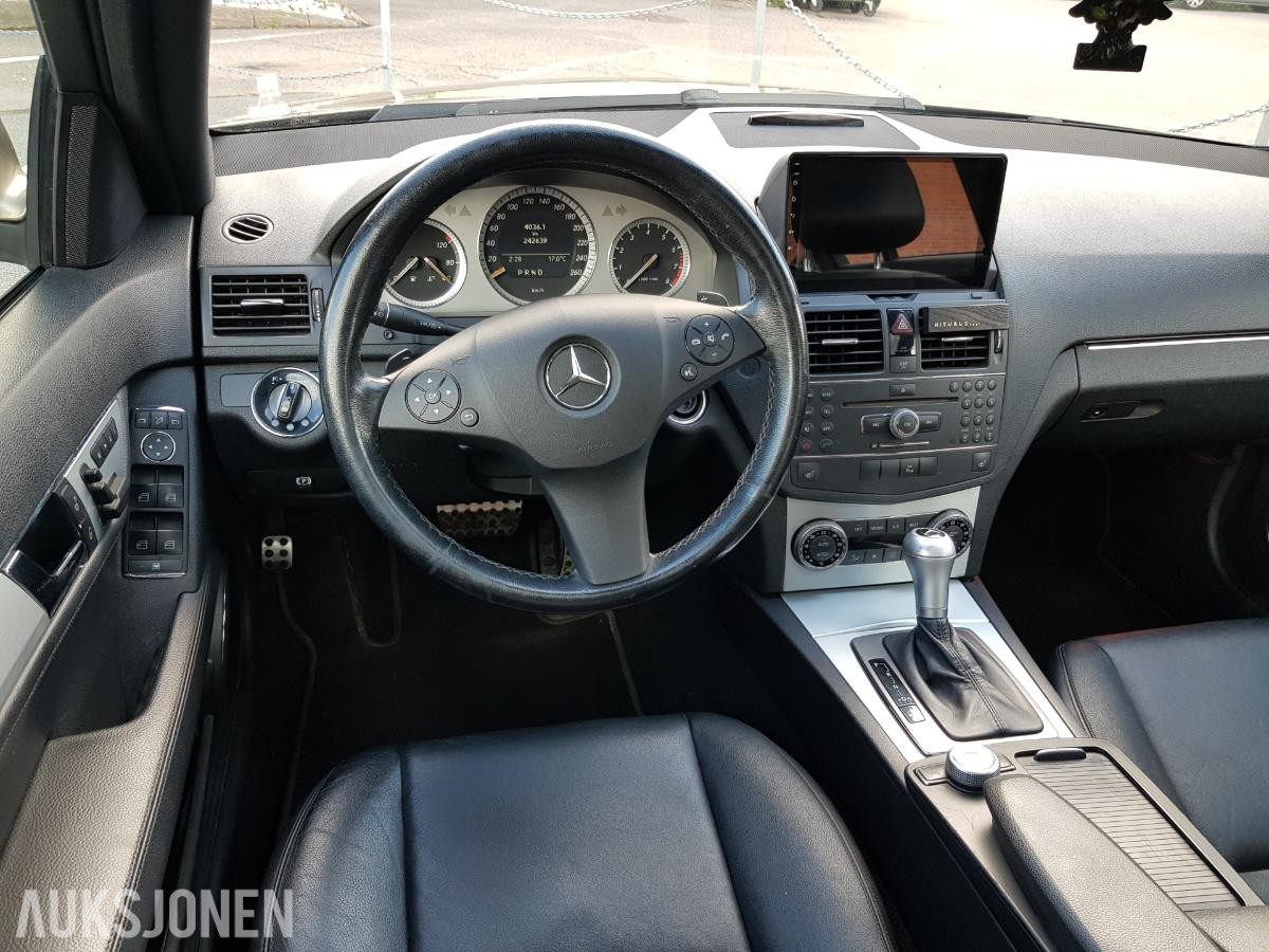 2008 Mercedes-Benz C 180 KOMPRESSOR 156hk Automat, Cruisekontroll, Soltak