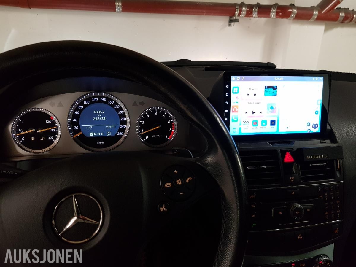 2008 Mercedes-Benz C 180 KOMPRESSOR 156hk Automat, Cruisekontroll, Soltak