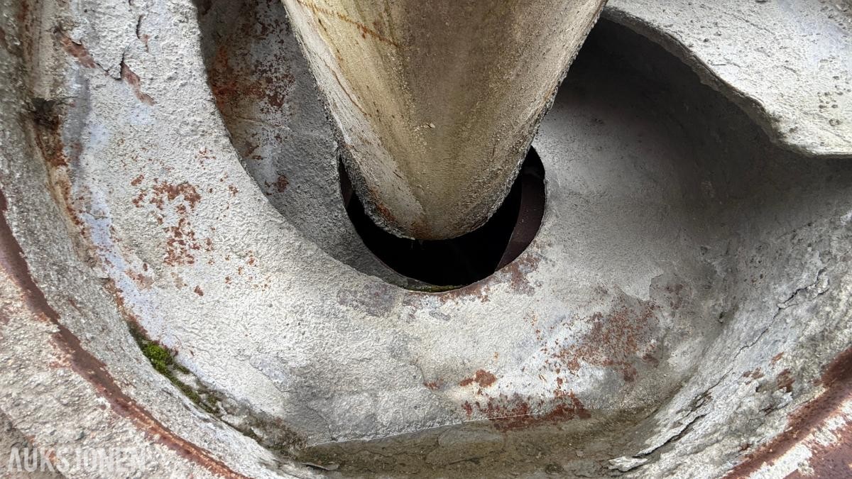 Stetter betongtrommel på krokramme m/ motor - Rep objekt