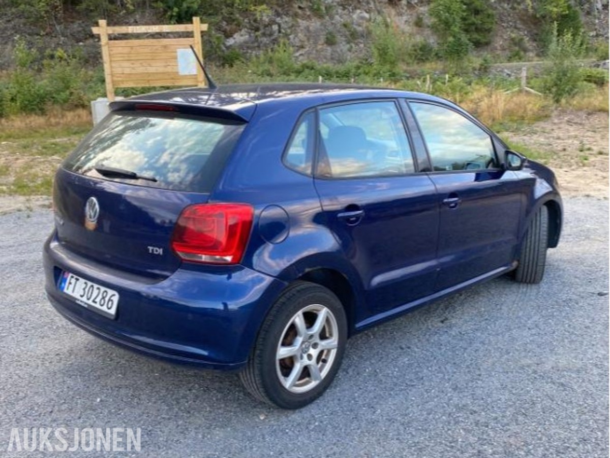 2010 Volkswagen Polo 1.6 Diesel, 196850km, Reparasjonsobjekt