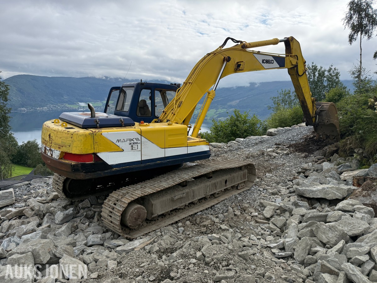 1995 Kobelco SK200 LC Mark III gravemaskin
