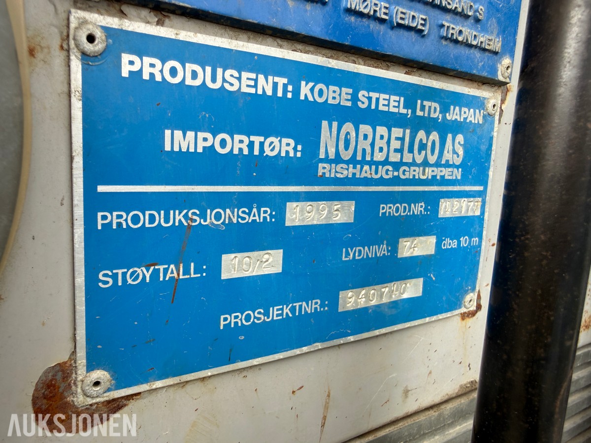 1995 Kobelco SK200 LC Mark III gravemaskin