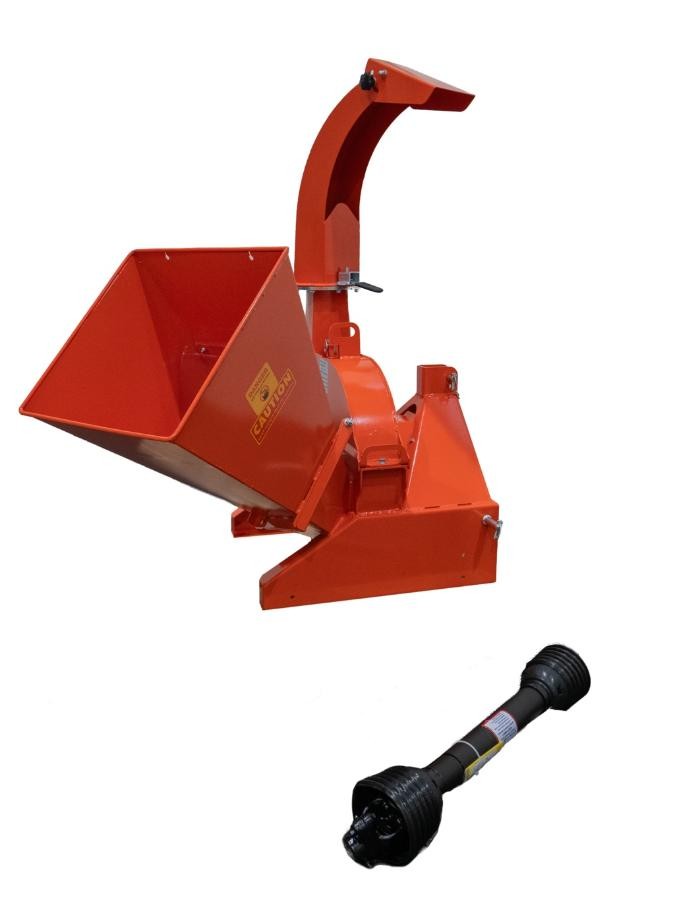 Dyrskun 2026 Flishugger PTO Ø100mm WCX5