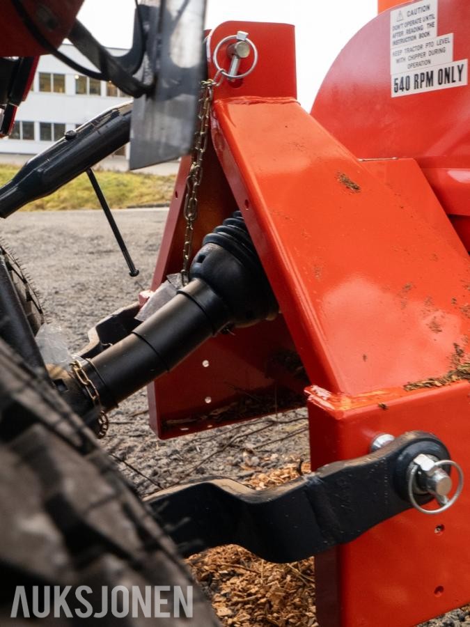 Dyrskun 2026 Flishugger PTO Ø100mm WCX5