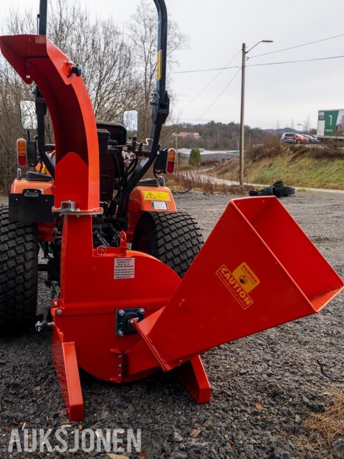 Dyrskun 2026 Flishugger PTO Ø100mm WCX5
