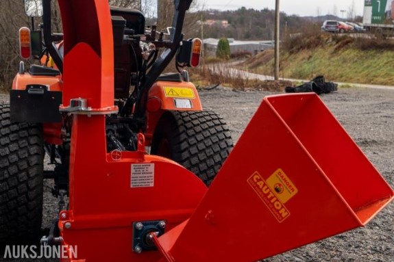 Dyrskun 2026 Flishugger PTO Ø100mm WCX5