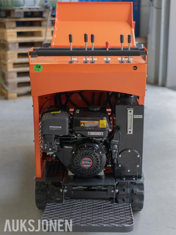Dyrskun 2026 Minidumper Bob 500kg hydraulisk drift
