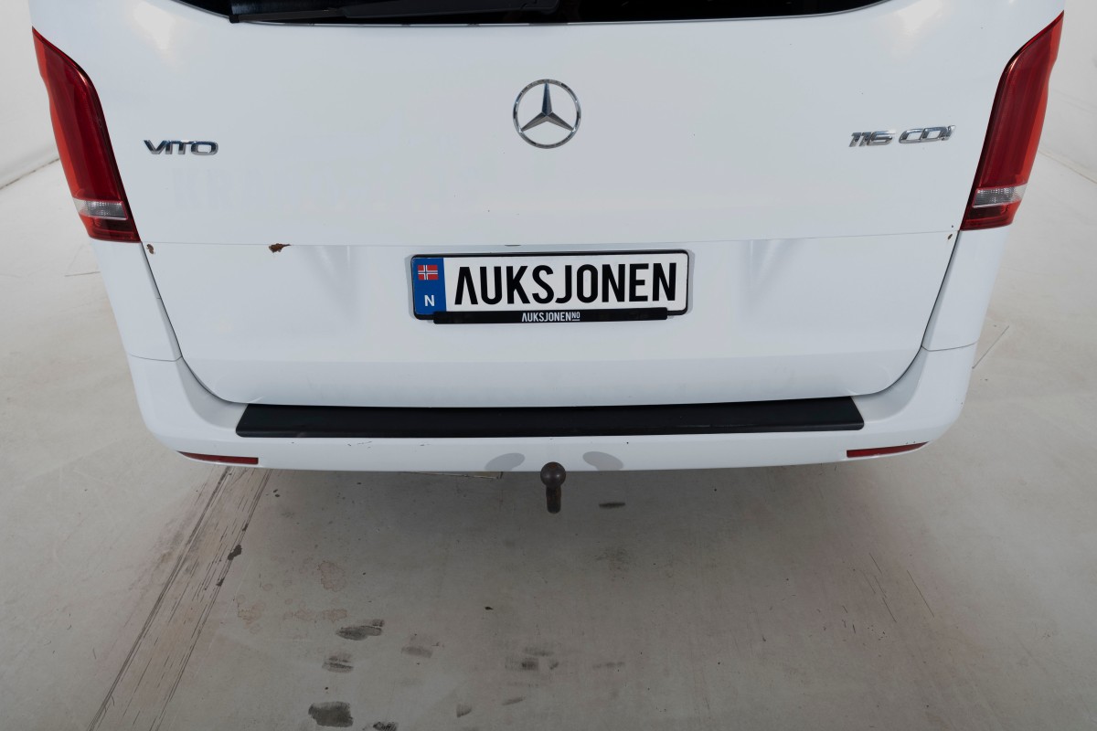 2018 Mercedes-Benz Vito 4MATIC 2.1 CDI 163HK AUTOMAT HENGERFESTE KAMERA VARMER LED