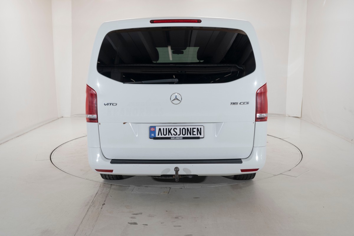 2018 Mercedes-Benz Vito 4MATIC 2.1 CDI 163HK AUTOMAT HENGERFESTE KAMERA VARMER LED