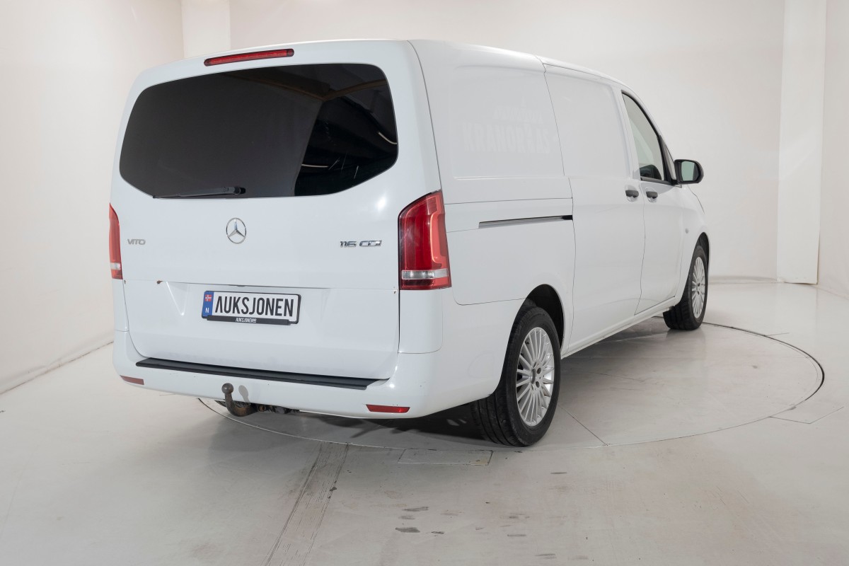 2018 Mercedes-Benz Vito 4MATIC 2.1 CDI 163HK AUTOMAT HENGERFESTE KAMERA VARMER LED
