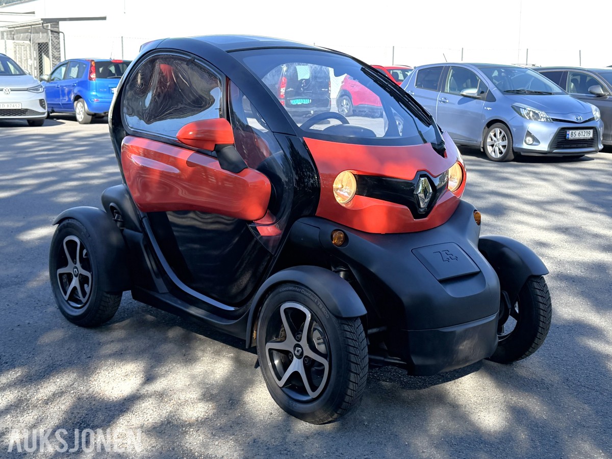 2017 Renault Twizy 80 - elektrisk 2-seter, 80 km/t