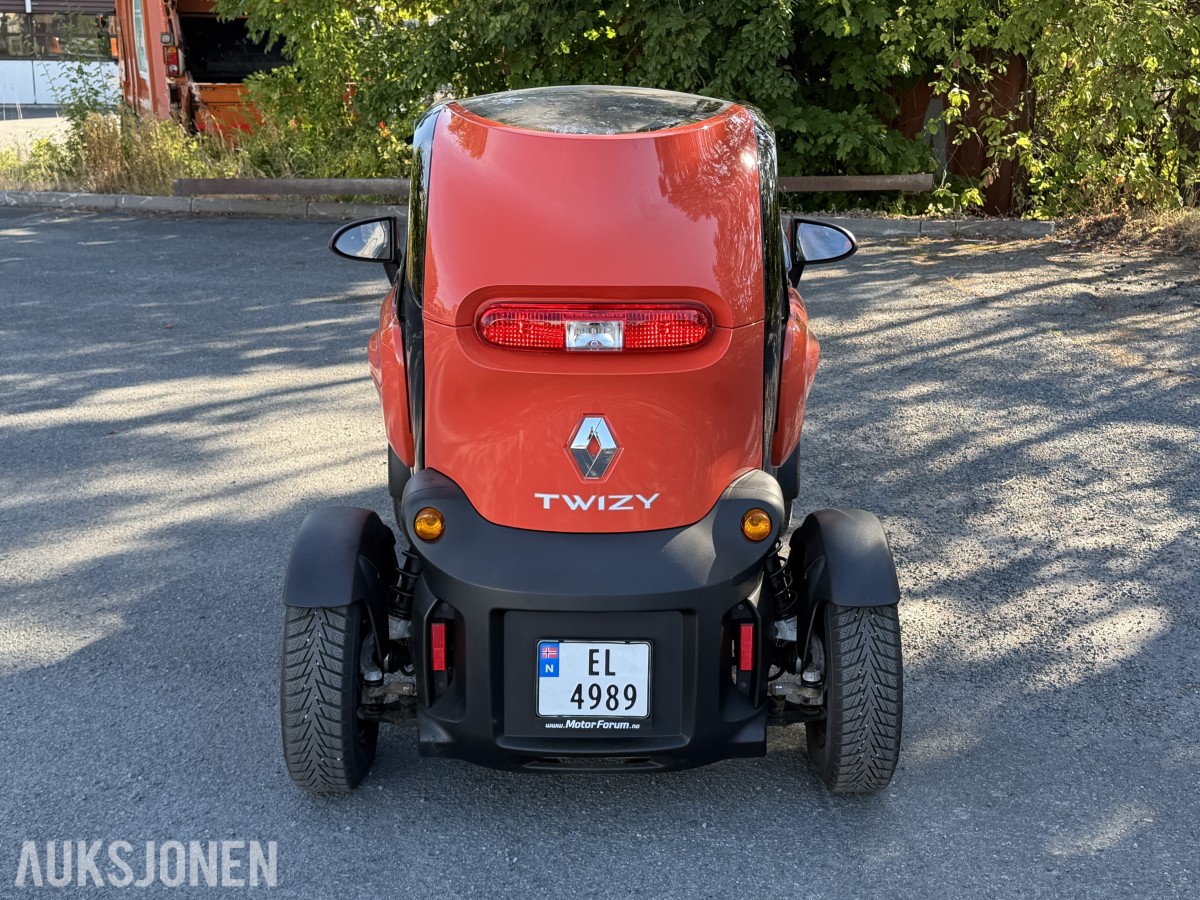 2017 Renault Twizy 80 - elektrisk 2-seter, 80 km/t