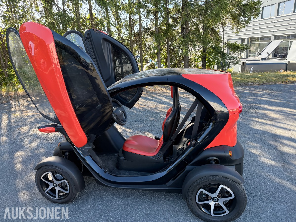 2017 Renault Twizy 80 - elektrisk 2-seter, 80 km/t