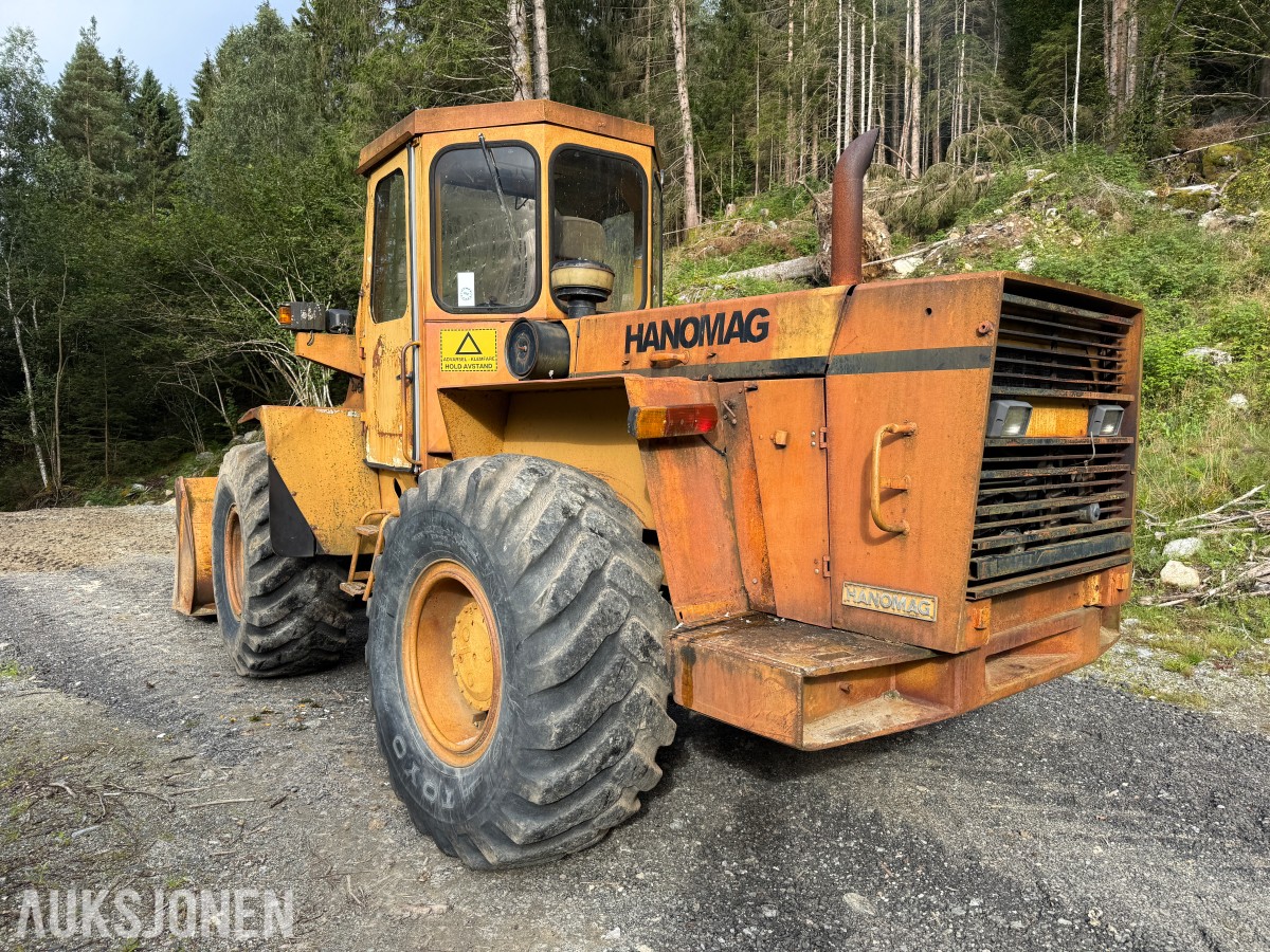Hanomag 44C Hjullaster - Volvo motor