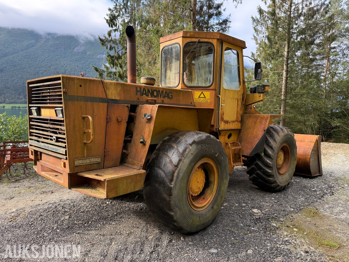 Hanomag 44C Hjullaster - Volvo motor