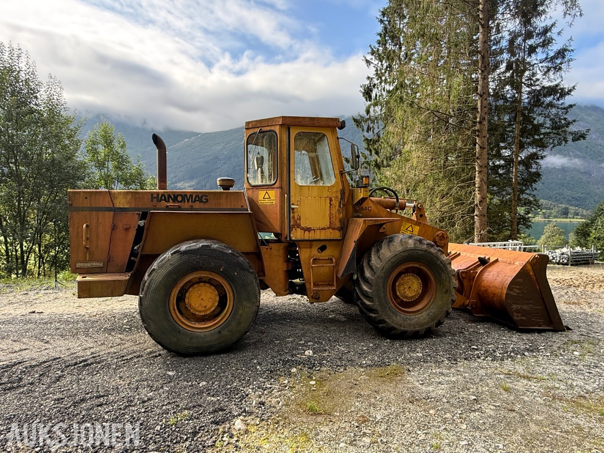 Hanomag 44C Hjullaster - Volvo motor