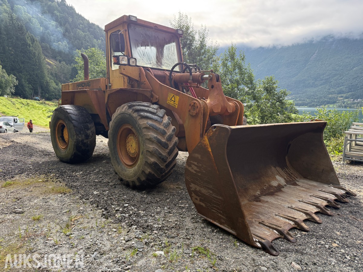 Hanomag 44C Hjullaster - Volvo motor