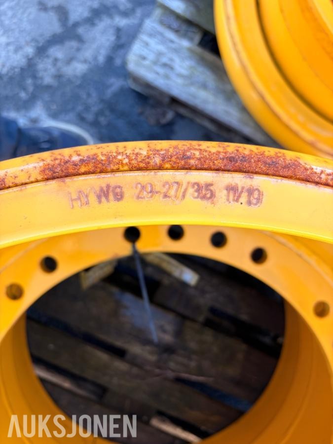 2stk Felg Volvo A60H 33/25R29