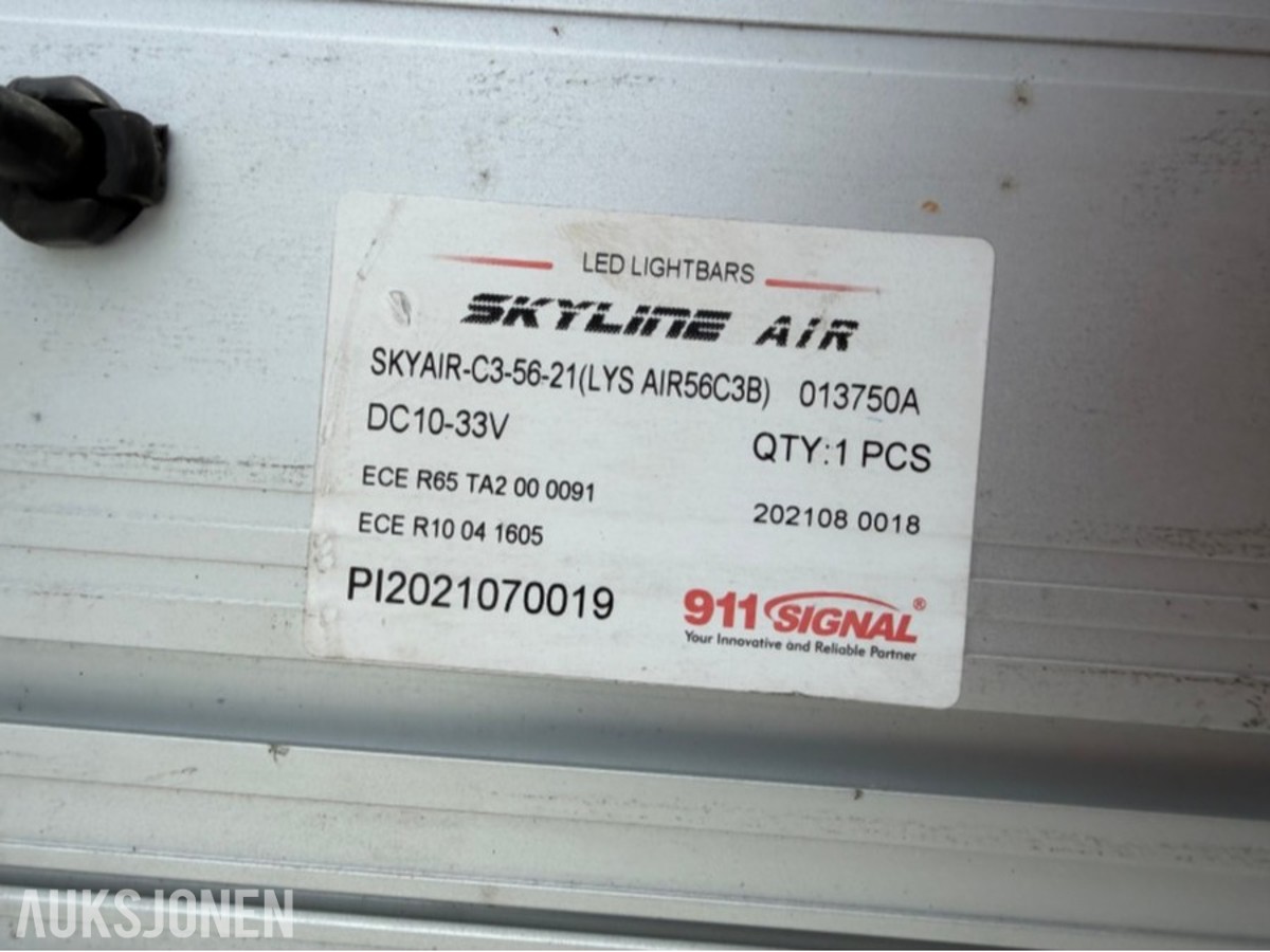 Scyline Air C3-56. Varselysbjelke på 1,43 m. Ubrukt