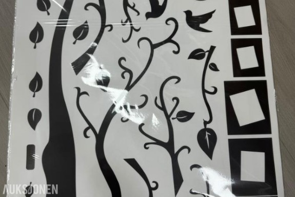 2024 Vareparti – 270 stk dekorative wall art stickers til barnerom – 9 varianter 