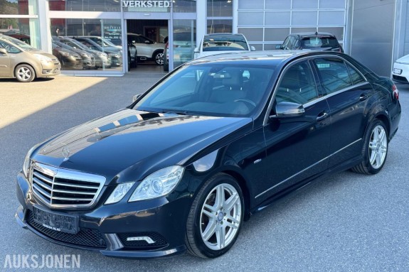 2010 Mercedes-Benz E-Klasse, E 200 CDI 2.2 AUT I Avantgarde I Meget velholdt I Voksenkjørt I Historikk I Hengerfeste, 291132km