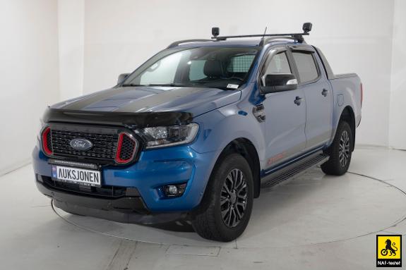 2022 Ford Ranger 2,0 TDCi 213 HK STORMTRAK 4X4 AUT HENGERFESTE ACC LED VARMER NAVI 
