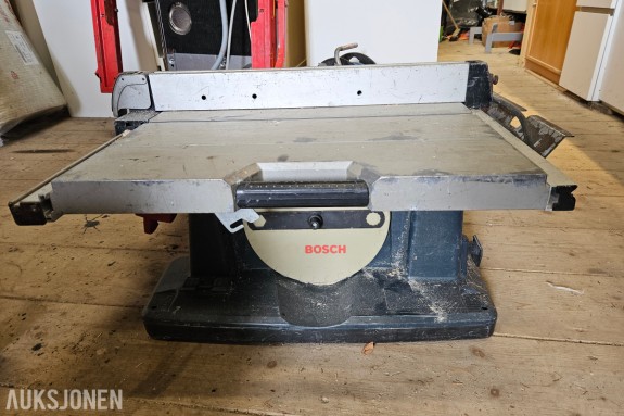 Bosch GTS 10 XC bordsag med Bosch GTA 6000 stativ