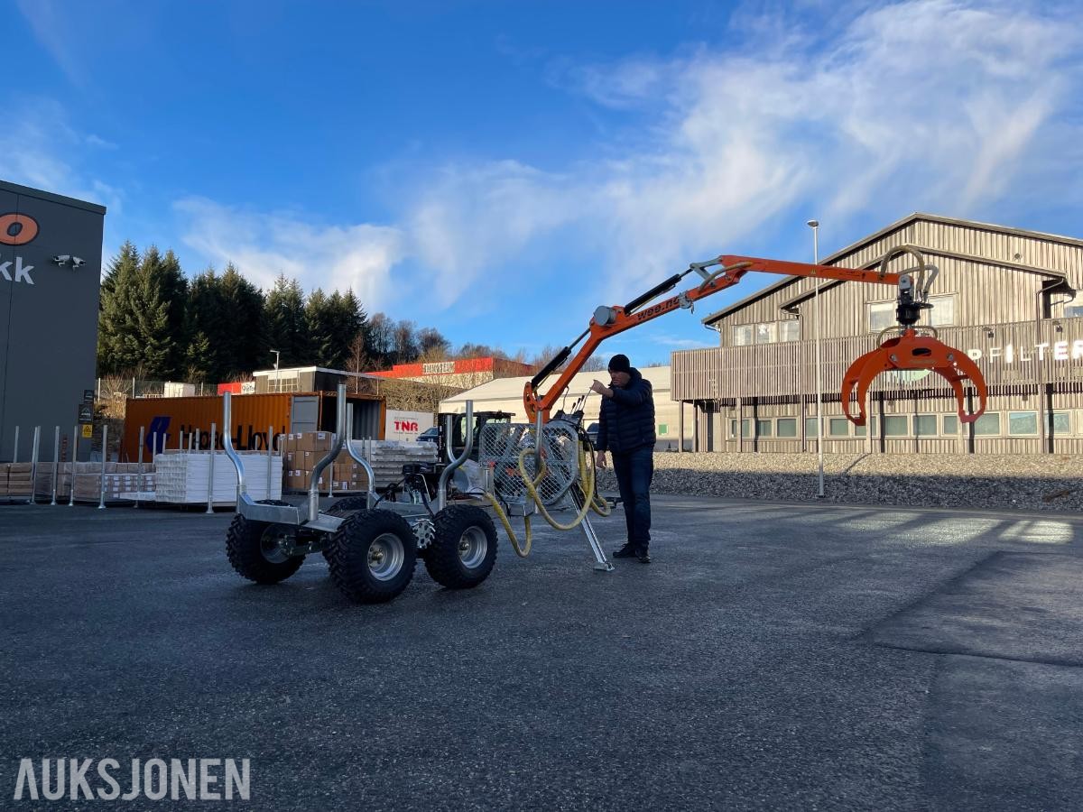 Dyrskun 2026 Tømmerhenger Hardanger 3,5 meter med bremser ATV