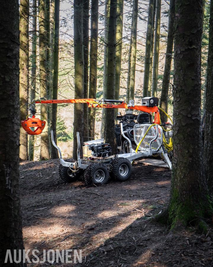 Dyrskun 2026 Tømmerhenger Hardanger 3,5 meter med bremser ATV