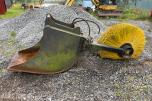 Grøfteskuffe med hydraulisk kost - S50