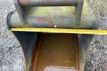 Grøfteskuffe med hydraulisk kost - S50