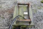 Grøfteskuffe med hydraulisk kost - S50