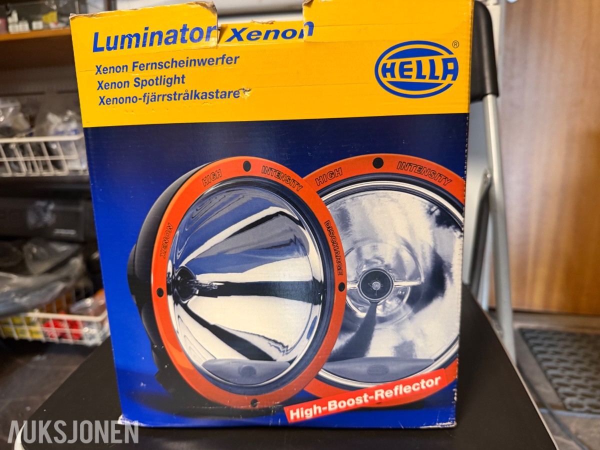 4 stk. Hella Luminator Xenon 24 volt