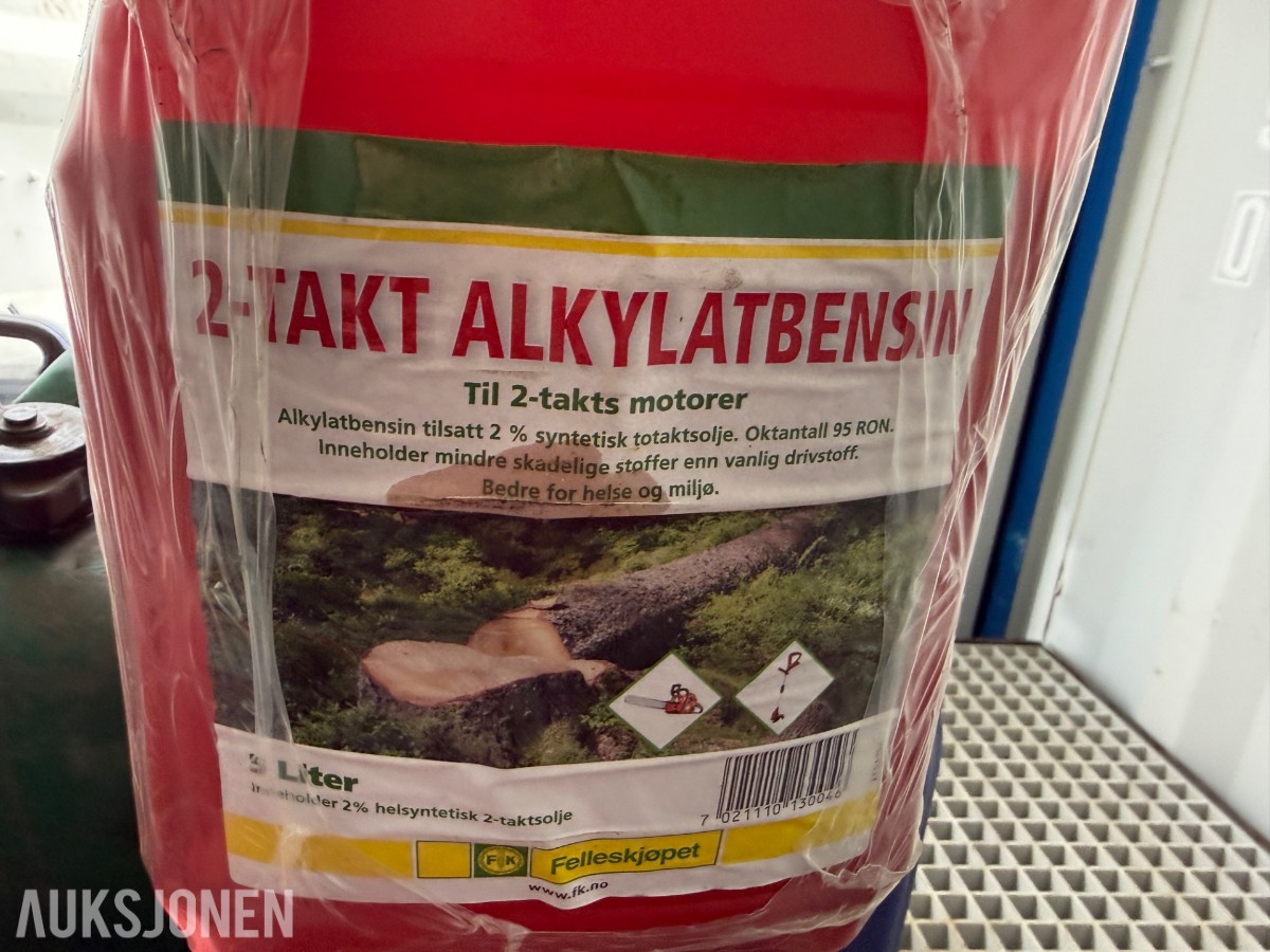 1 palle med bensin