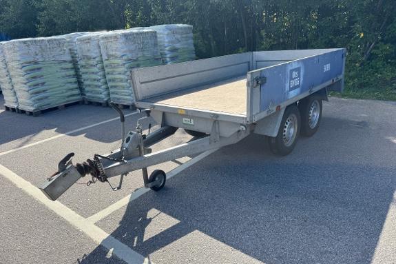 2022 De Forenede Trailerfabrikker 2015P2 – 2000 kg – 1650 kg nyttelast – 2 aksler