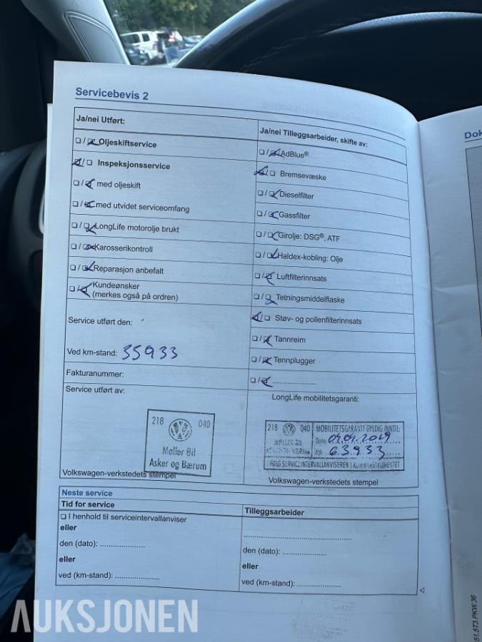 2015 Volkswagen Golf 1.2 TSI BMT 86hk, EU ok til 05.2028