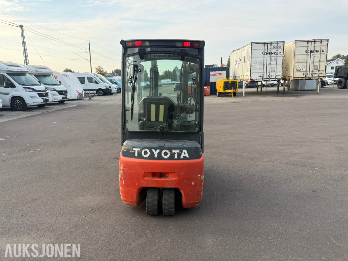 2011 Toyota 8FBET15 motvektstruck 1500KG LAVT TIMETALL