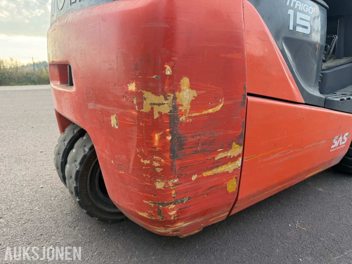 2011 Toyota 8FBET15 motvektstruck 1500KG LAVT TIMETALL