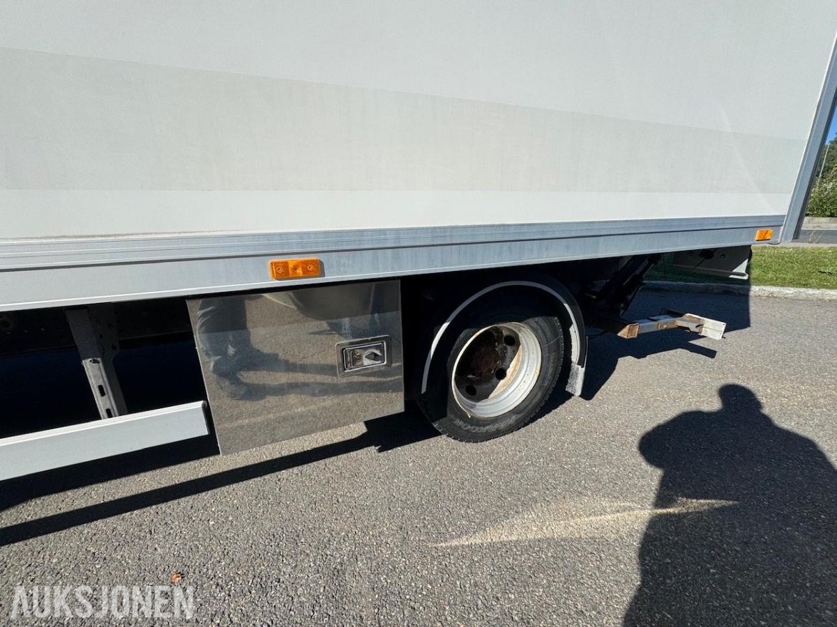 2014 FUSO CANTER SKAPBIL MED BAKLØFTER - REP.OBJEKT